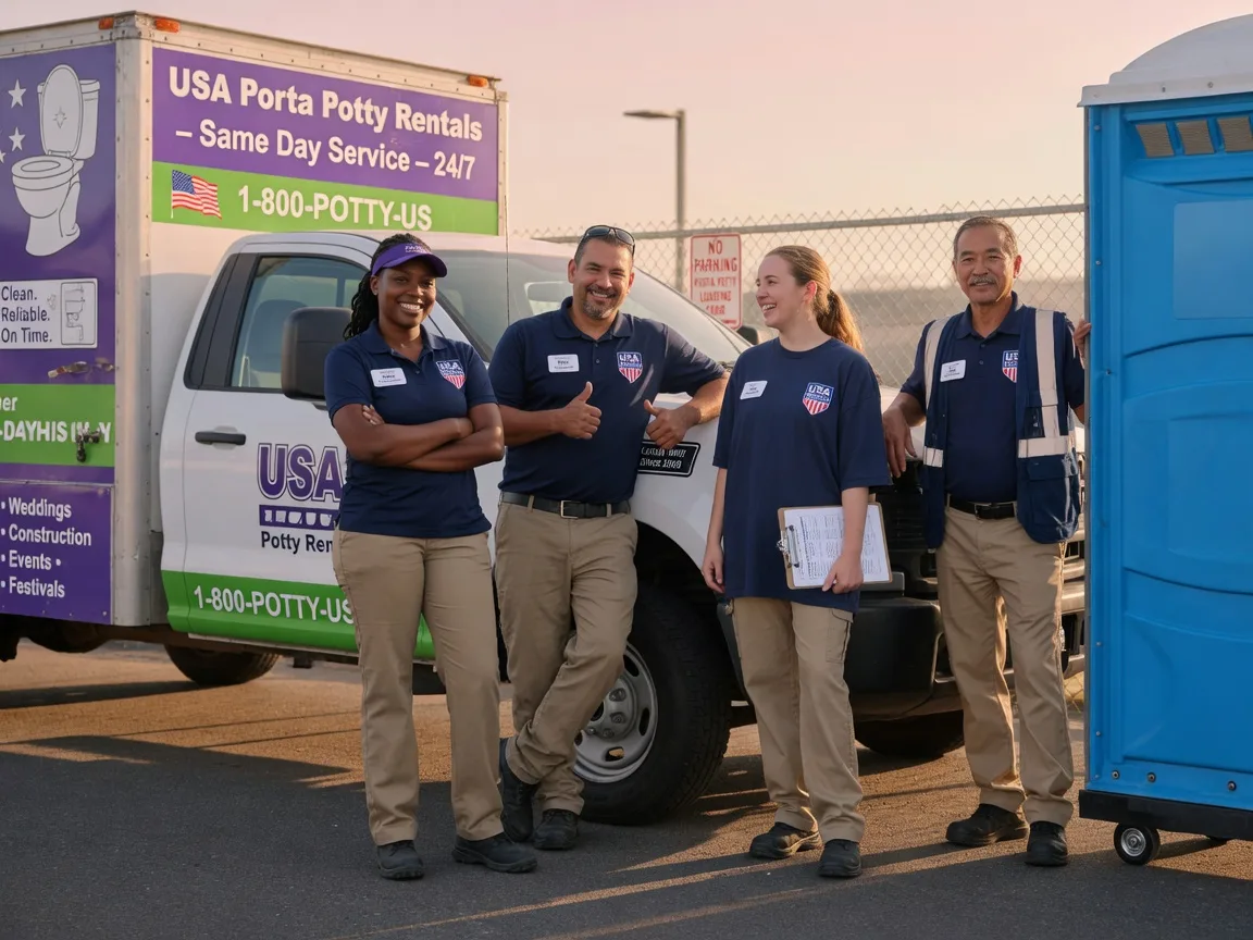 Porta Potty Rental company in New Florence, PA